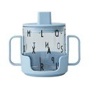 Svetlo moder lonček Design Letters Grow With Your Cup