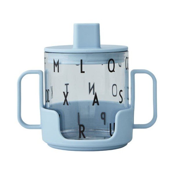 Svetlo moder lonček Design Letters Grow With Your Cup