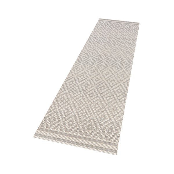 Siva in krem tekalna plast, primerna za uporabo na prostem NORTHRUGS Meadow, 80 x 200 cm-image-3
