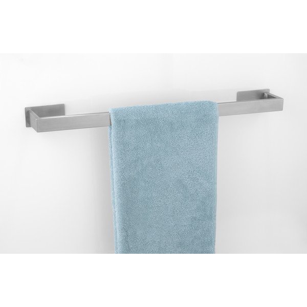 Držalo za brisače iz nerjavečega jekla v mat srebrni barvi z namestitvijo brez vrtanja Genova – Wenko-image-1