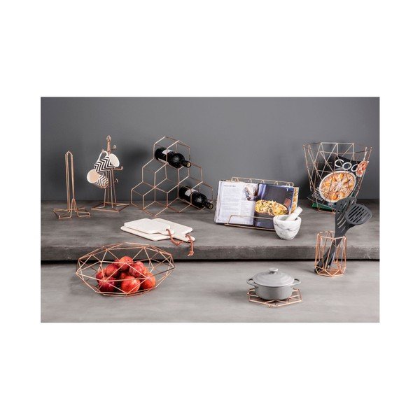 Stojalo za kuharske knjige v bakreni barvi Premier Housewares Vertex-image-2