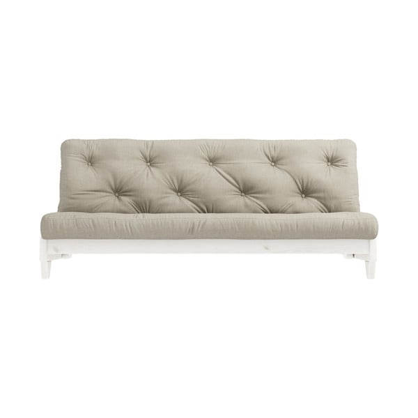 Raztegljiv kavč Karup Design Fresh White/Linen Beige