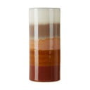 Bež-rjava keramična vaza Premier Housewares Sorrell, višina 30 cm