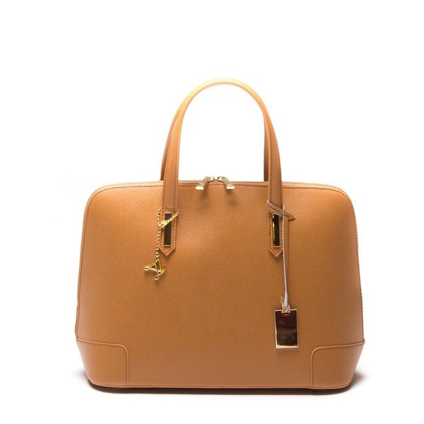 Torbica Smooth Cognac