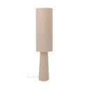 Stoječa svetilka v naravni barvi s tekstilnim senčilom (višina 120 cm) Emmie – Bloomingville