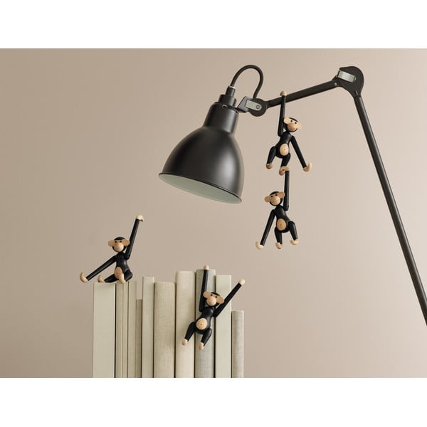 Masiven hrastov kipec Kay Bojesen Denmark Monkey Hanging-image-3