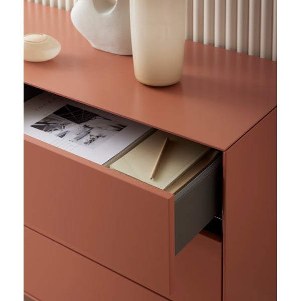 Opečnato oranžna komoda 180x79 cm Edge by Hammel – Hammel Furniture-image-4