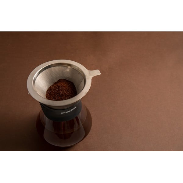 Vrč za kavo iz borosilikatnega stekla s filtrom iz nerjavečega jekla 0,4 l La Cafetiere - Kitchen Craft-image-2