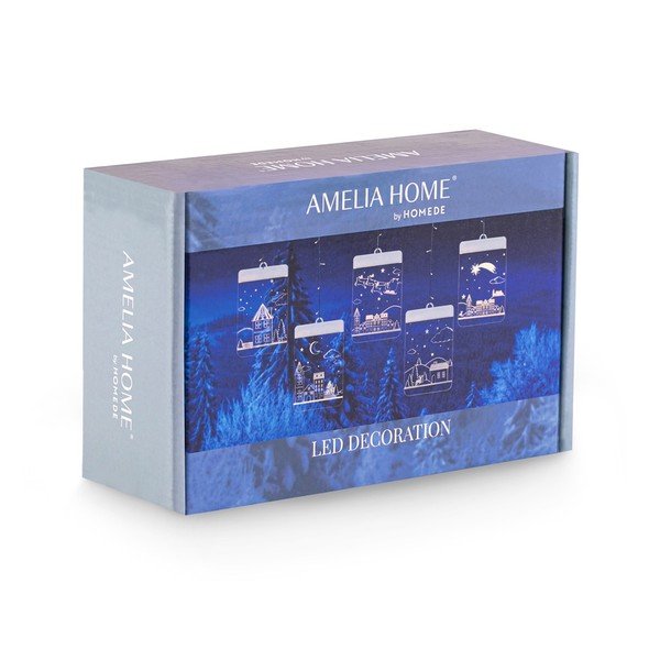 Božična svetlobna veriga 150 cm Christmas City - DecoKing-image-4