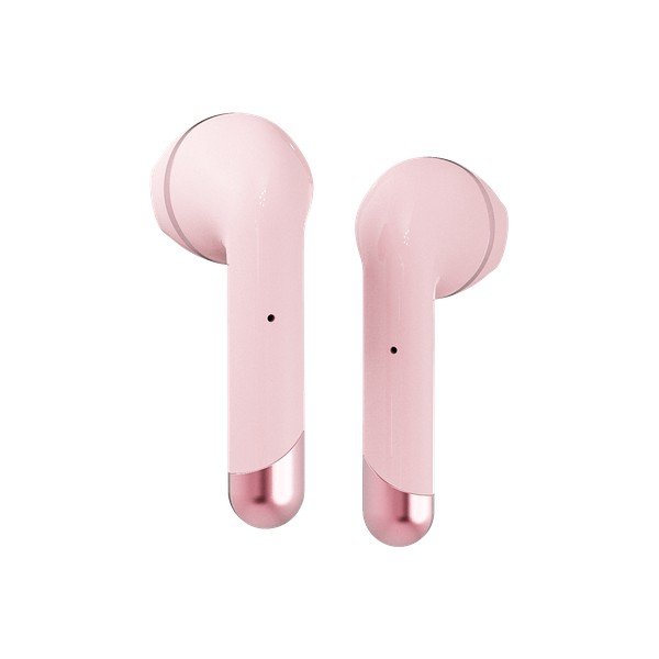 Rožnate brezžične slušalke Happy Plugs Air 1 Plus-image-1