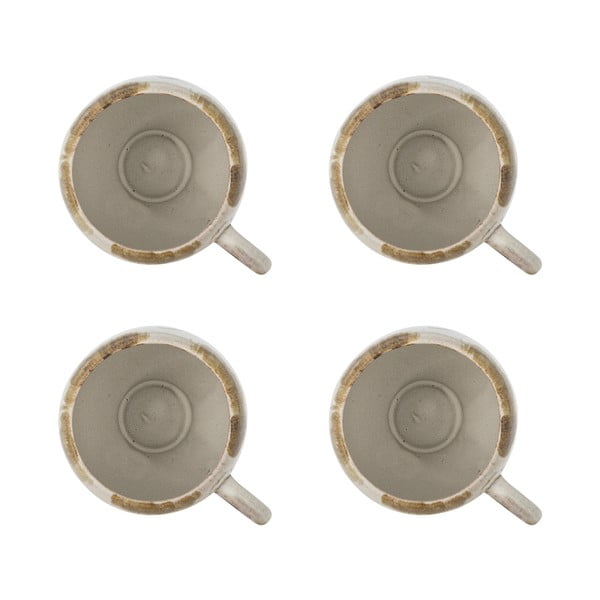 Skodelice v kompletu za kapučino 4 ks iz kamenine 200 ml Jade – Bloomingville-image-4