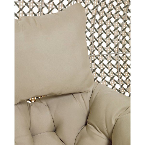 Viseč vrtni stol s stojalom Kave Home Damila-image-3