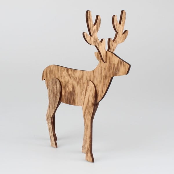 Božični okrasek v obliki jelena Dakls Jeremiah, višina 25 cm