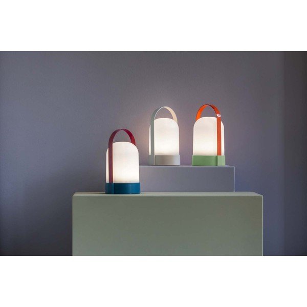 Bela LED zatemnitvena namizna svetilka (višina 25 cm) Uri – Remember-image-3