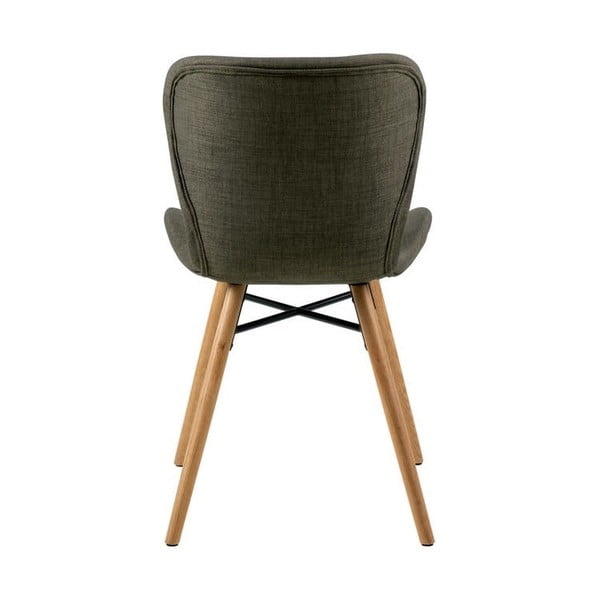 Zeleni oblazinjeni jedilni stoli v kompletu 2 ks Batilda – Actona-image-3