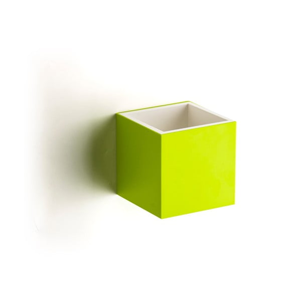 Stenska škatla Pixel Box, zelena