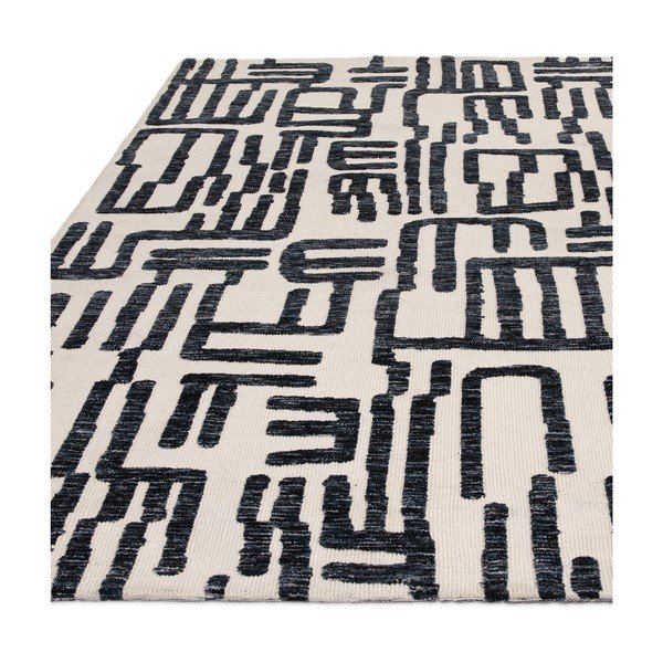 Črna/bela preproga 200x290 cm Mason – Asiatic Carpets-image-3