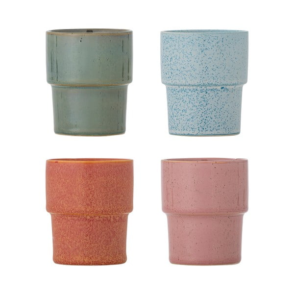 Skodelice v kompletu za espresso 4 ks iz kamenine 150 ml Ewan – Bloomingville