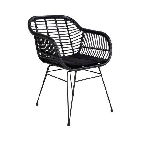 Komplet 2 zunanjih foteljev iz ratana z blazino House Nordic Trieste-image-3