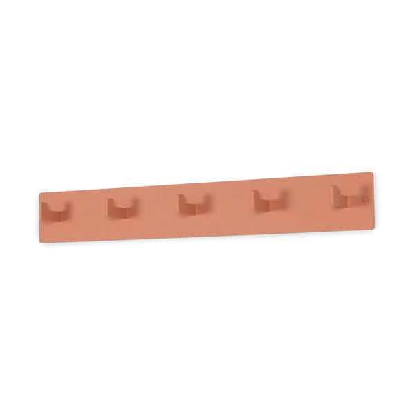 Rožnato-oranžen kovinski stenski obešalnik Leatherman – Spinder Design