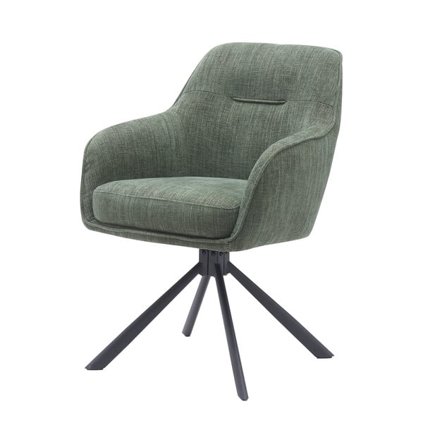 Zeleni oblazinjeni jedilni stoli v kompletu 2 ks Avola – Unique Furniture-image-3