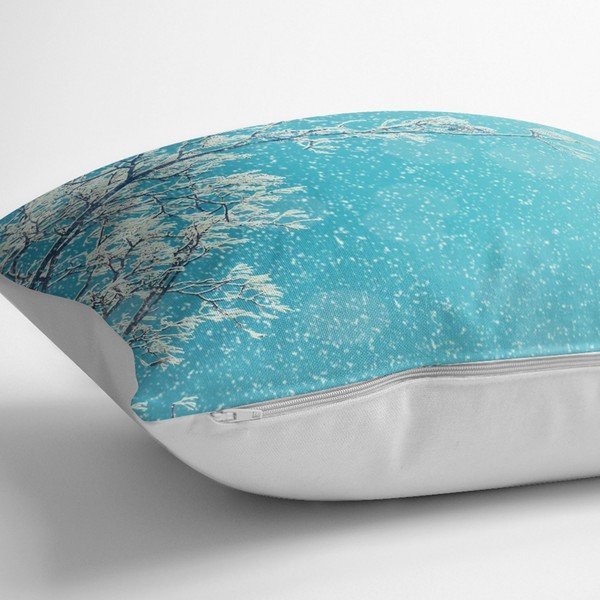 Komplet 4 dekorativnih prevlek za vzglavnik Minimalist Cushion Covers Winter Flowers, 45 x 45 cm-image-1
