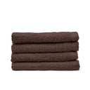 Rjave hitro sušeče bombažne brisače v kompletu 4 ks 30x30 cm Quick Dry – Catherine Lansfield