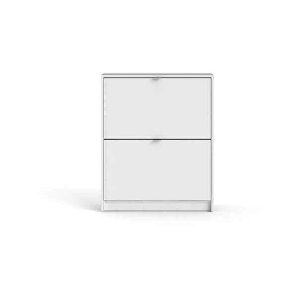 Bela preklopna omarica za čevlje Shoes – Tvilum-image-2