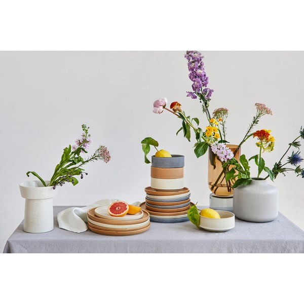 12-delni set krem lončene posode Bonami Selection Malia-image-4