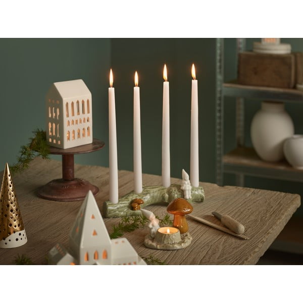Porcelanski božični svečnik Kähler Design Christmas Tales-image-4
