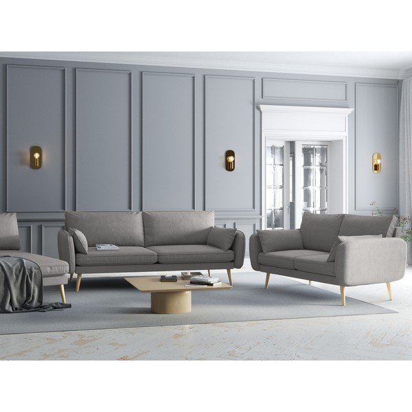 Siva zofa Kooko Home Lento, 228 cm-image-1