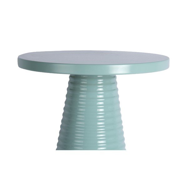 Kovinska okrogla stranska mizica ø 40 cm Catania Ribbed – Leitmotiv-image-2