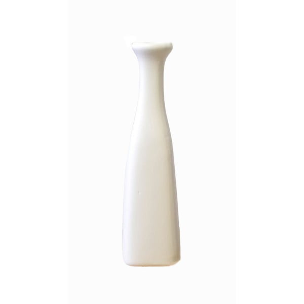 Bela keramična vaza Rulina Persei, višina 25 cm