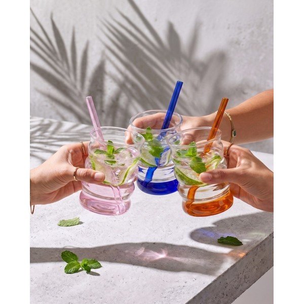 Kozarci v kompletu 6 ks iz borosilikatnega stekla 350 ml Volo – Vialli Design-image-3