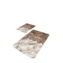 Rjave kopalniške preproge v kompletu 2 ks 60x100 cm – Mila Home