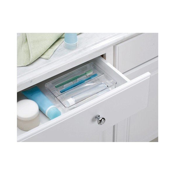 InterDesign Beli organizator za dež, dolžina 24 cm-image-1
