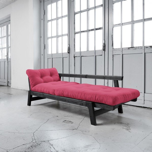 Kavč postelja Karup Step Black/Magenta-image-3