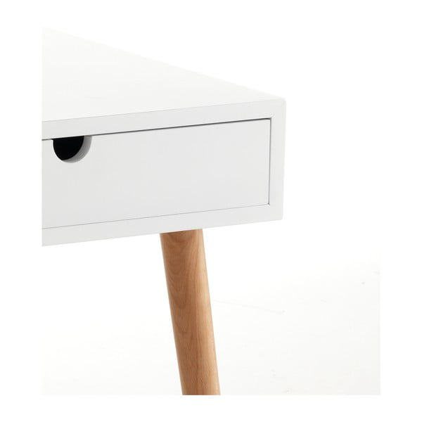 Bela stranska miza s predalom Tomasucci Turneta-image-1