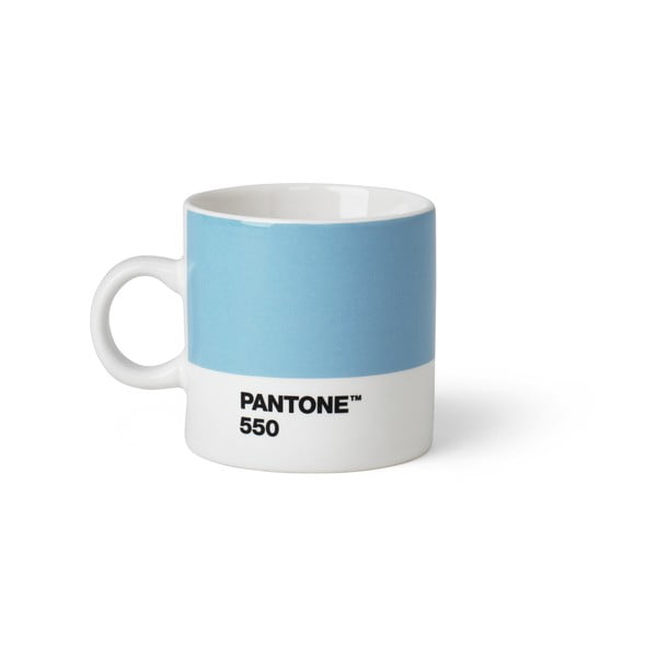 Svetlo modra skodelica Pantone Espresso, 120 ml