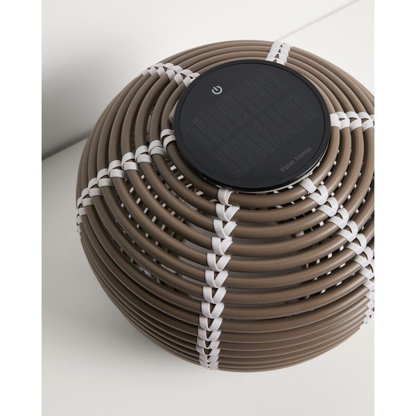 LED namizna/prenosljiva zunanja svetilka s solarnim panelom/na USB ø 25 cm Garoina – Kave Home-image-3