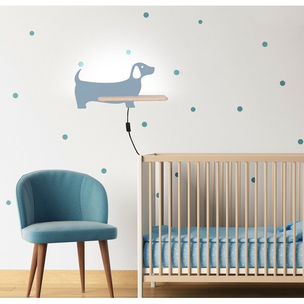 Modra otroška svetilka Dog – Candellux Lighting-image-1