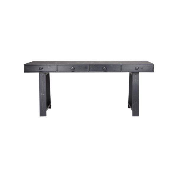 Črna konzolna miza vtwonen Sidetable-image-1
