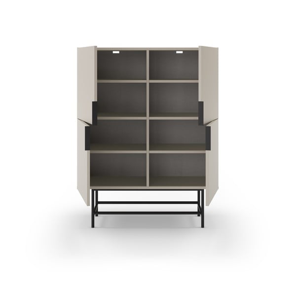 Kremno bela omarica 100x128 cm Eldia – Marckeric-image-2