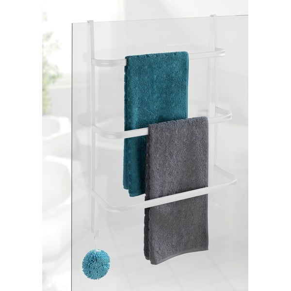 Mat belo jekleno viseče držalo za brisače Irpinia – Wenko-image-2