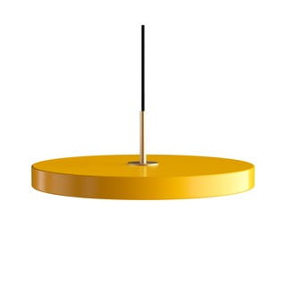 Rumena LED viseča svetilka s kovinskim senčnikom ø 43 cm Asteria – UMAGE