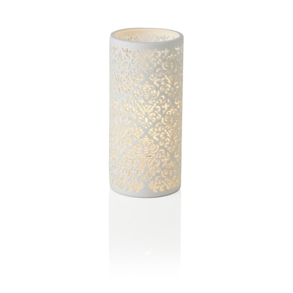Namizna svetilka iz porcelana Brandani Eclectic, višina 24 cm