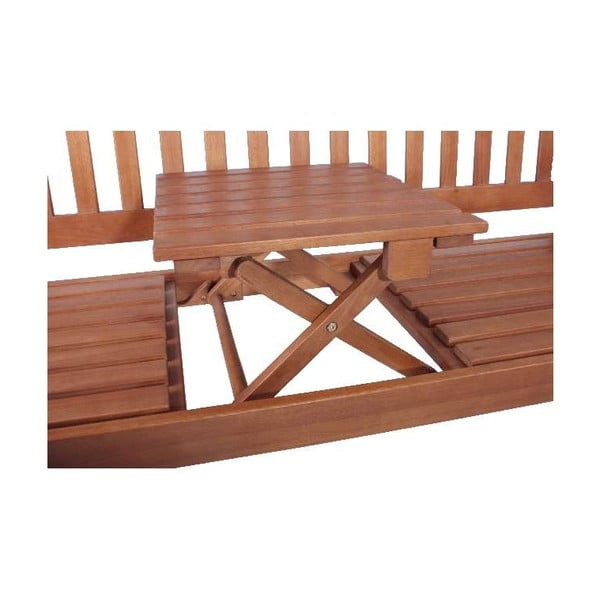 Vrtna klop z mizo za shranjevanje iz evkaliptusovega lesa Garden Pleasure Phuket-image-4