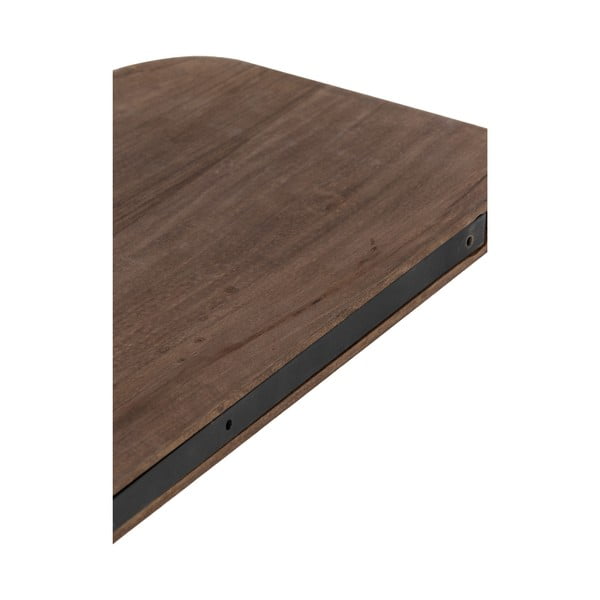 Rjava polica iz masivnega manga 50 cm Tarontu – Light & Living-image-2
