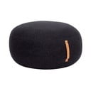 Črna blazina Hübsch Gudmund, ø 75 cm