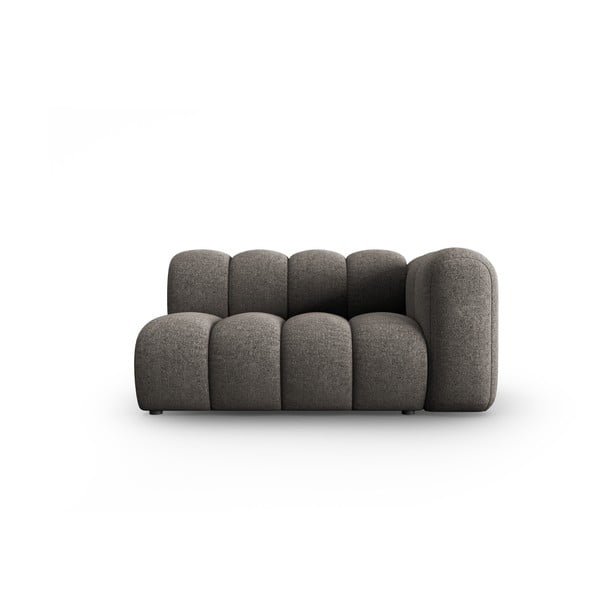 Temno siv modul za sedežno garnituro (desni kot) Lupine – Micadoni Home